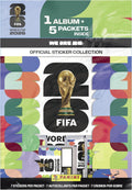 Panini FIFA World Cup 2026 Sticker Starter Bundle – Official Album + 5 Packs | Best Beginner Soccer Sticker Gift for Kids & Fans