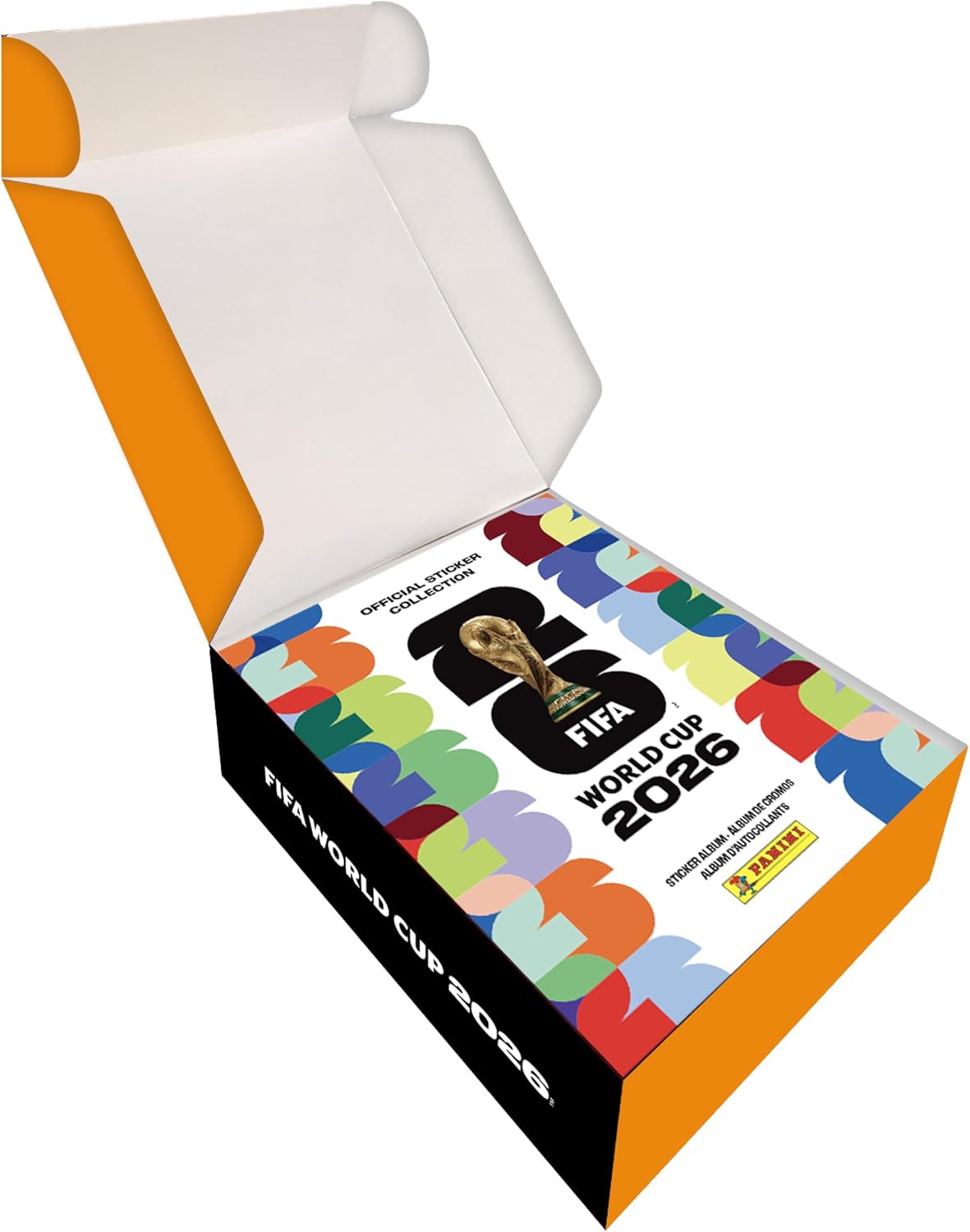 Panini FIFA World Cup 2026 Sticker Collection – Exclusive Hardcover Album + Collector's Tin with 50 Sticker Packs | Official Limited Edition Soccer Gift