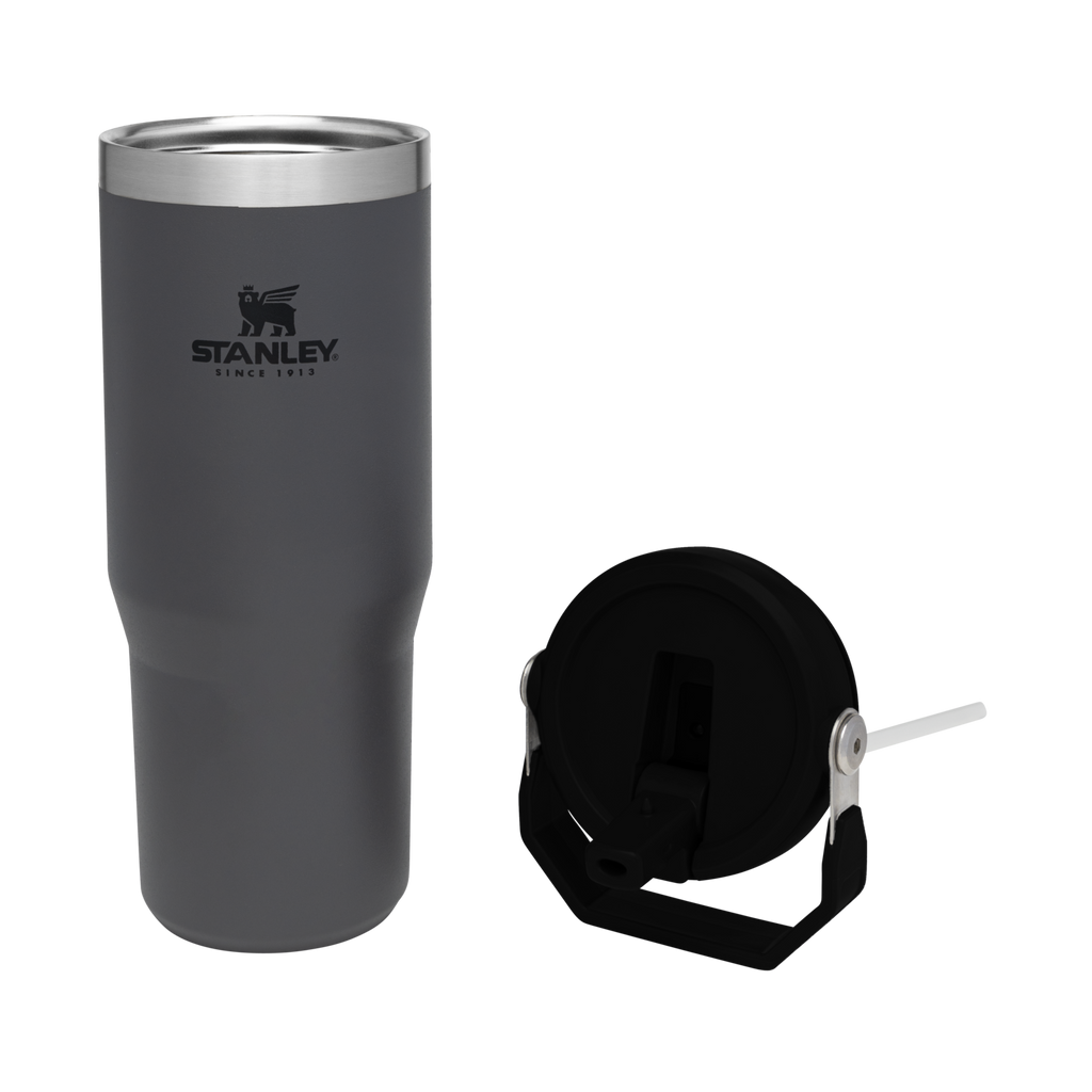 Stanley IceFlow Flip Straw 2.0 Tumbler 30 oz – Insulated Cold Water Bottle with Flip Straw Lid