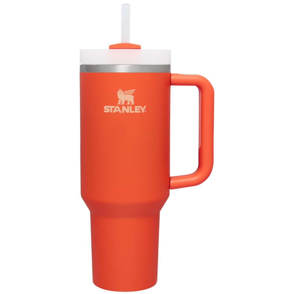 Stanley Quencher H2.0 FlowState Tumbler 40 oz – Large Insulated Tumbler with Straw and Handle for Women