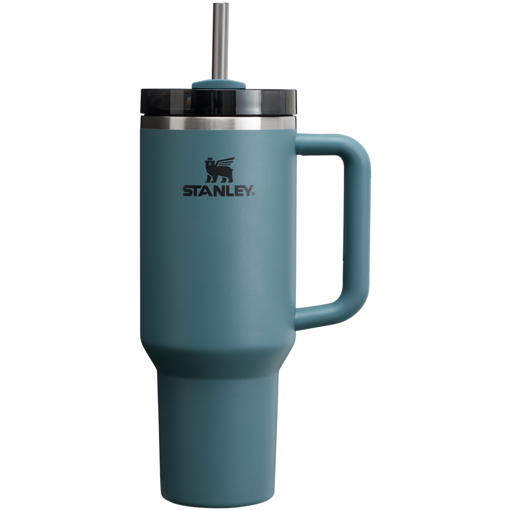 Stanley Quencher H2.0 FlowState Tumbler 40 oz – Large Insulated Tumbler with Straw and Handle for Women