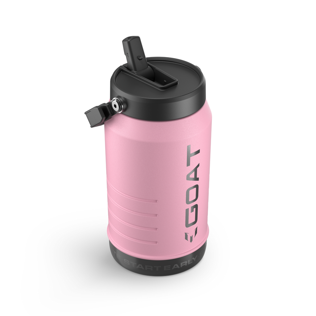 Messi x Stanley IceFlow Flip Straw Jug 64 oz GOAT Collection – Extra Large Insulated Jug for Sports and Hydration