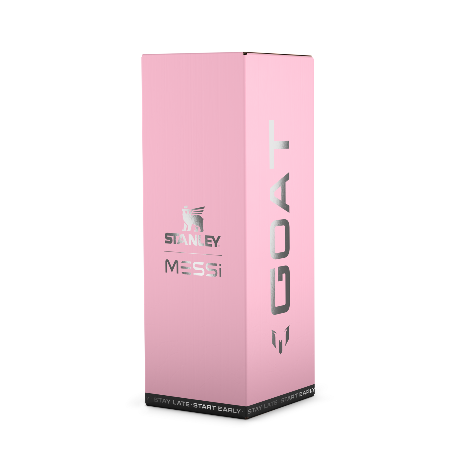 Messi x Stanley IceFlow Flip Straw 2.0 Bottle 24 oz GOAT Collection – Insulated Sports Water Bottle for Soccer Fans