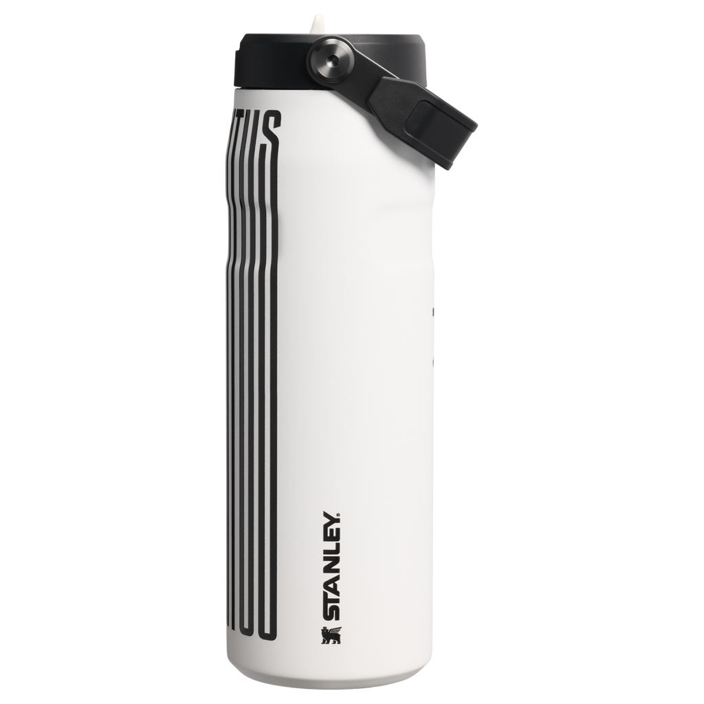 Stanley x Juventus IceFlow Flip Straw 2.0 Bottle 24 oz – Limited Edition Insulated Water Bottle for Soccer Fans