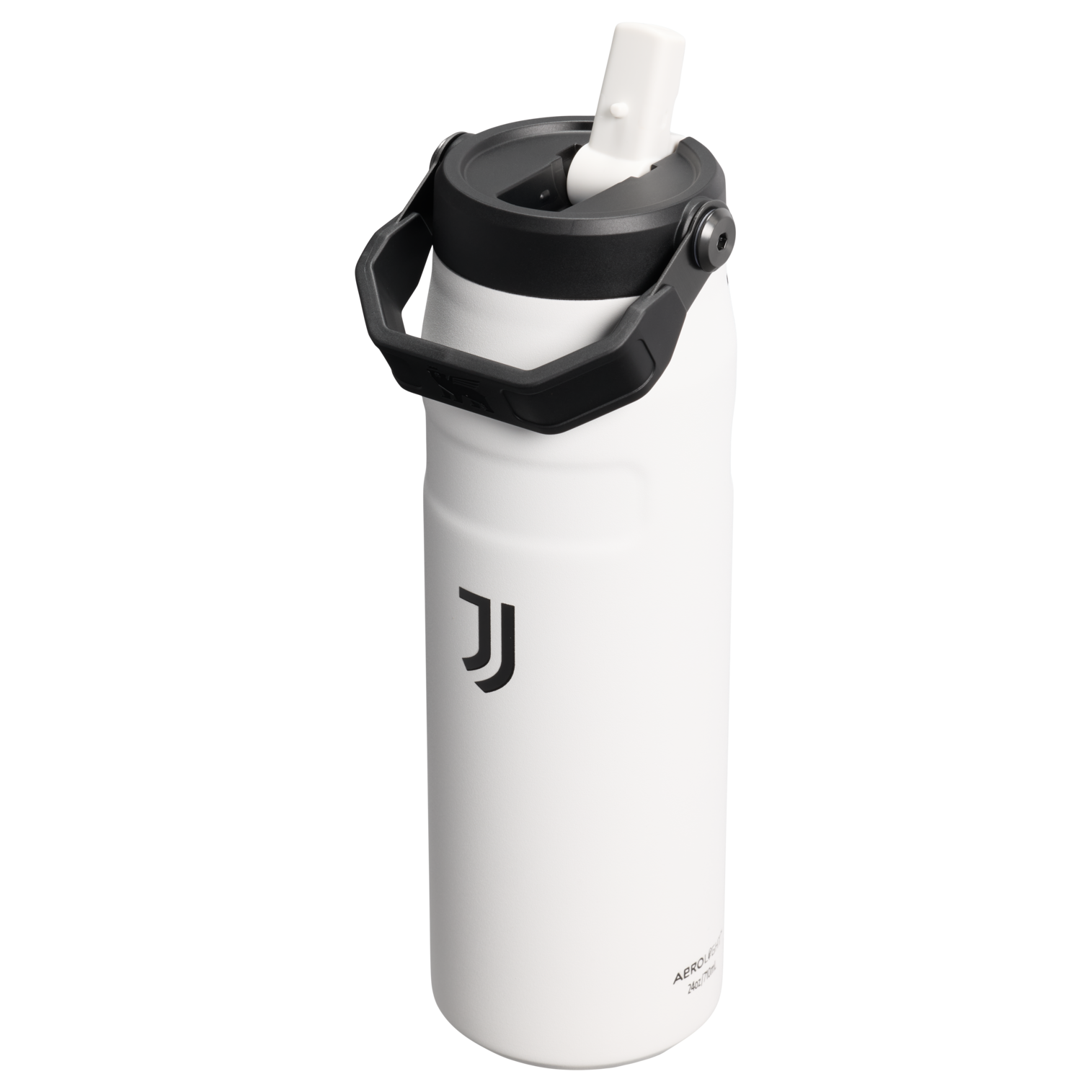 Stanley x Juventus IceFlow Flip Straw 2.0 Bottle 24 oz – Limited Edition Insulated Water Bottle for Soccer Fans
