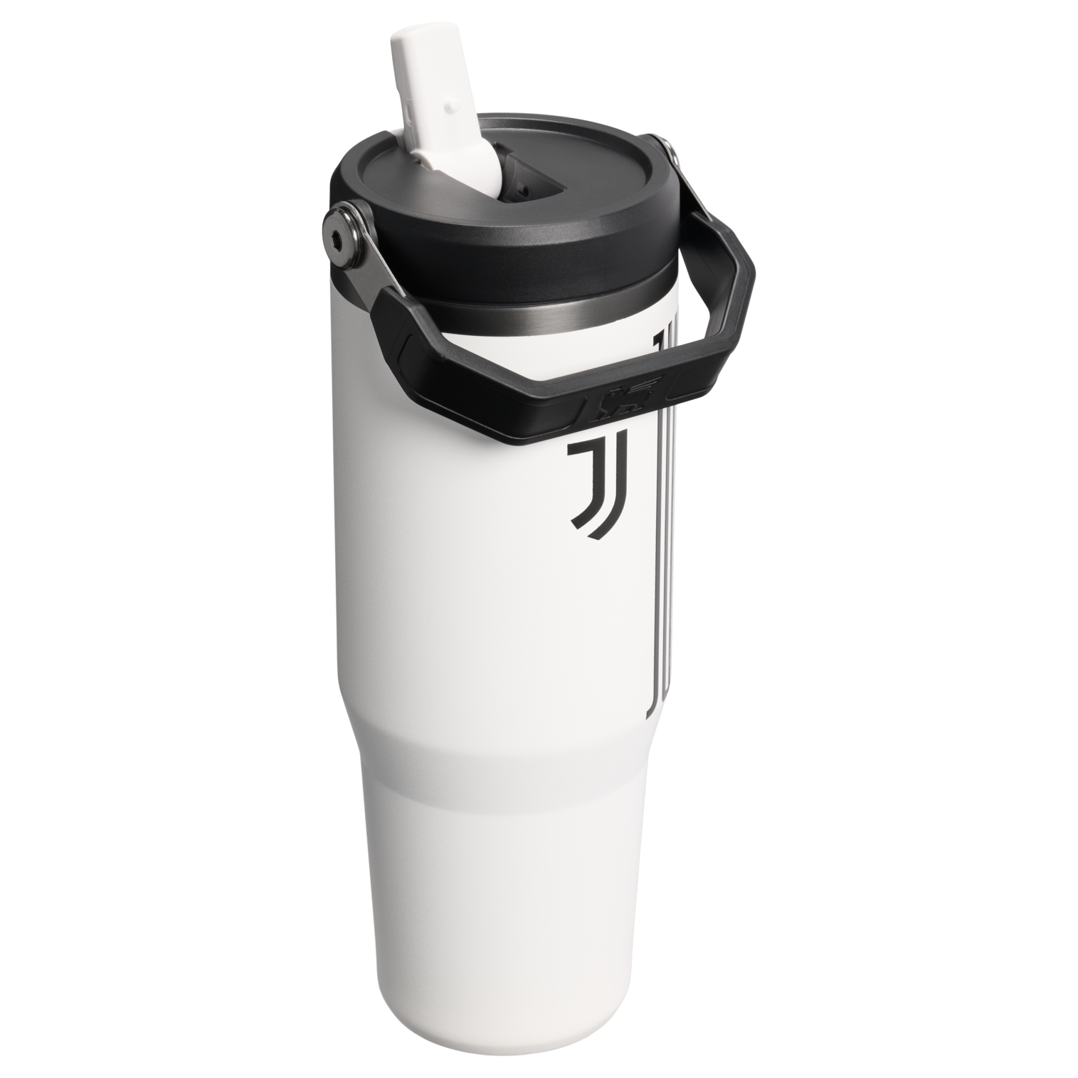 Stanley x Juventus IceFlow Flip Straw 2.0 Tumbler 30 oz – Limited Edition Insulated Cold Drink Tumbler for Soccer Fans