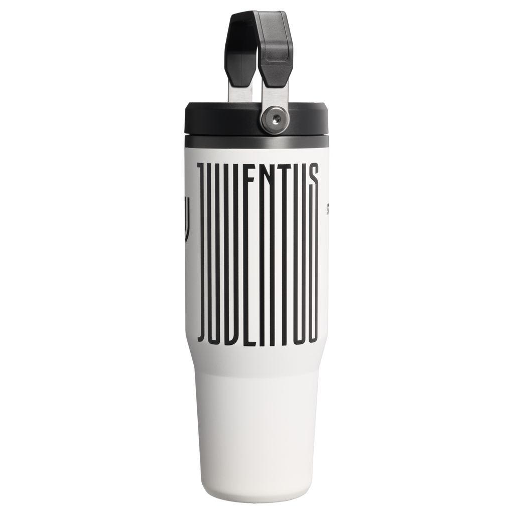 Stanley x Juventus IceFlow Flip Straw 2.0 Tumbler 30 oz – Limited Edition Insulated Cold Drink Tumbler for Soccer Fans