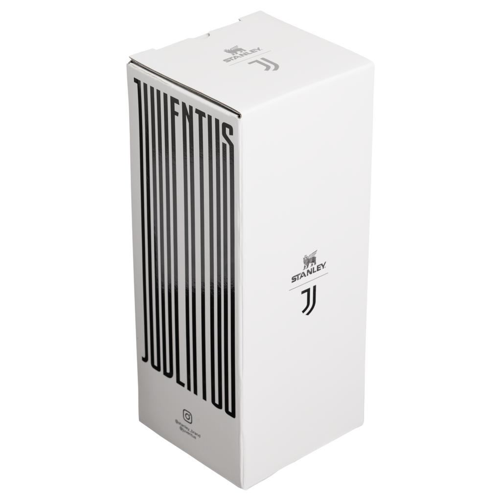 Stanley x Juventus IceFlow Flip Straw 2.0 Tumbler 30 oz – Limited Edition Insulated Cold Drink Tumbler for Soccer Fans