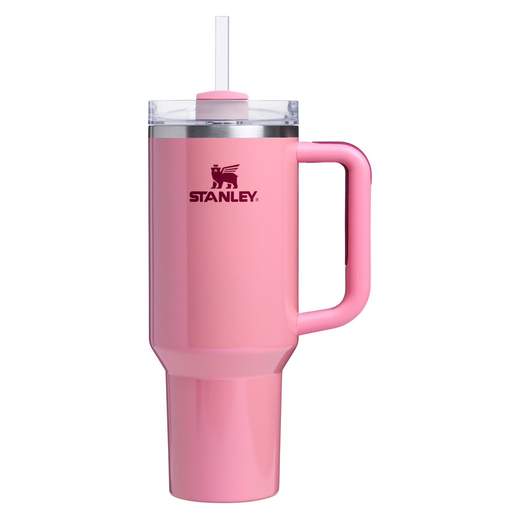 Stanley Quencher H2.0 FlowState Tumbler 40 oz – Large Insulated Tumbler with Straw and Handle for Women