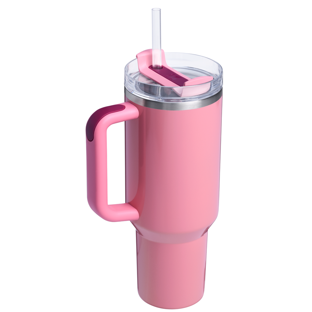 Stanley Quencher H2.0 FlowState Tumbler 40 oz – Large Insulated Tumbler with Straw and Handle for Women