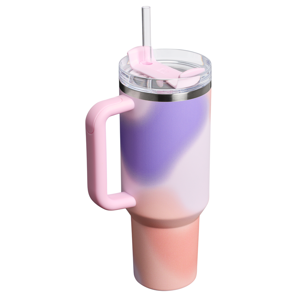Stanley Quencher H2.0 FlowState Tumbler 40 oz – Large Insulated Tumbler with Straw and Handle for Women