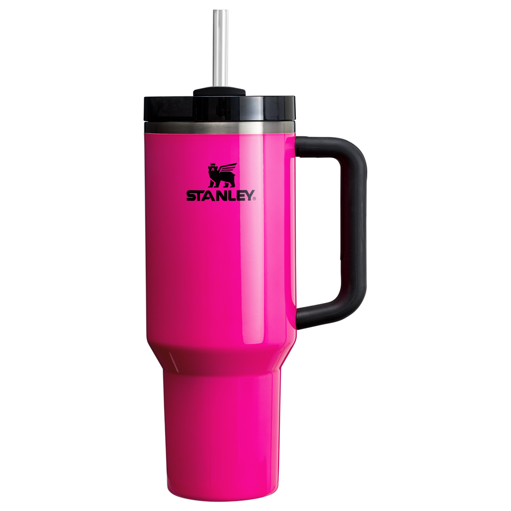 Stanley Quencher H2.0 FlowState Tumbler 40 oz – Large Insulated Tumbler with Straw and Handle for Women