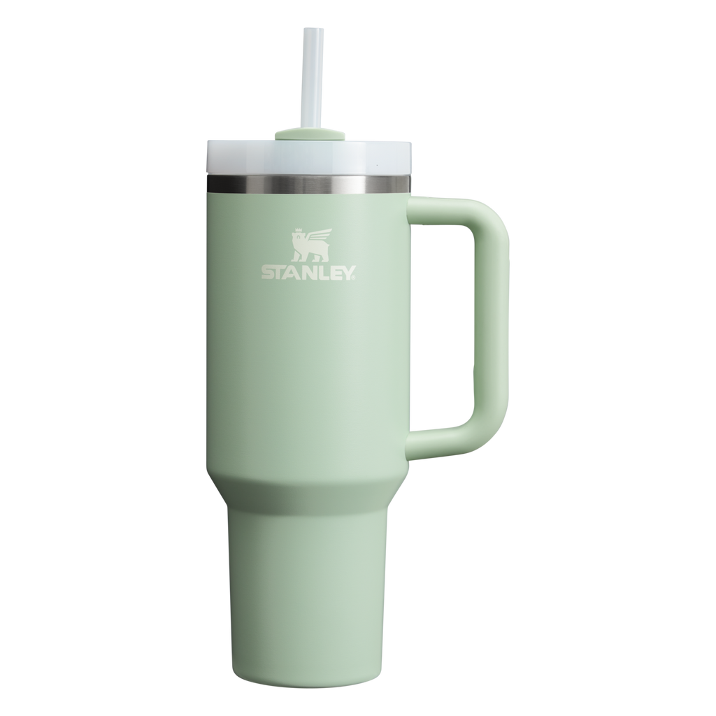 Stanley Quencher H2.0 FlowState Tumbler 40 oz – Large Insulated Tumbler with Straw and Handle for Women