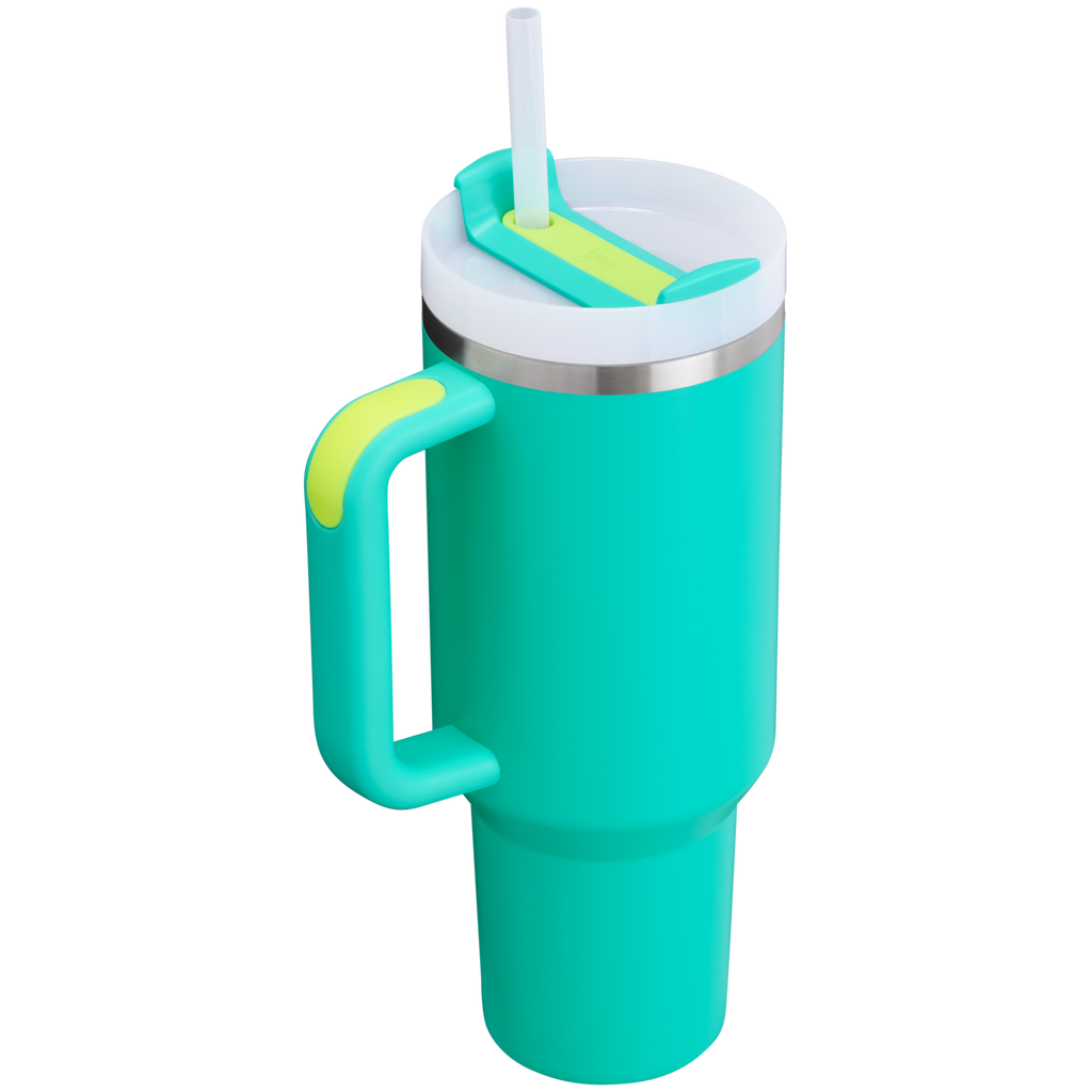 Stanley Quencher H2.0 FlowState Tumbler 40 oz – Large Insulated Tumbler with Straw and Handle for Women
