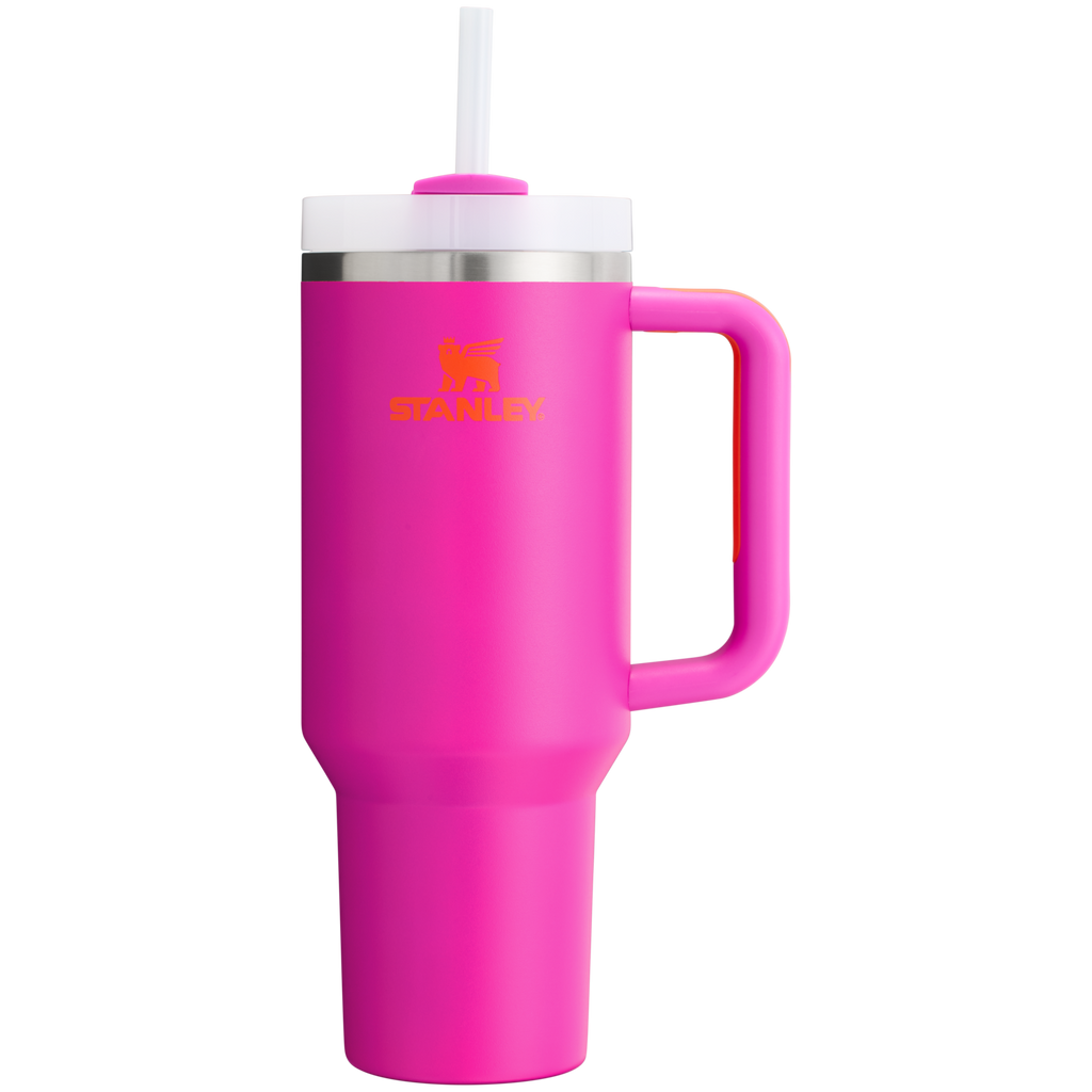Stanley Quencher H2.0 FlowState Tumbler 40 oz – Large Insulated Tumbler with Straw and Handle for Women